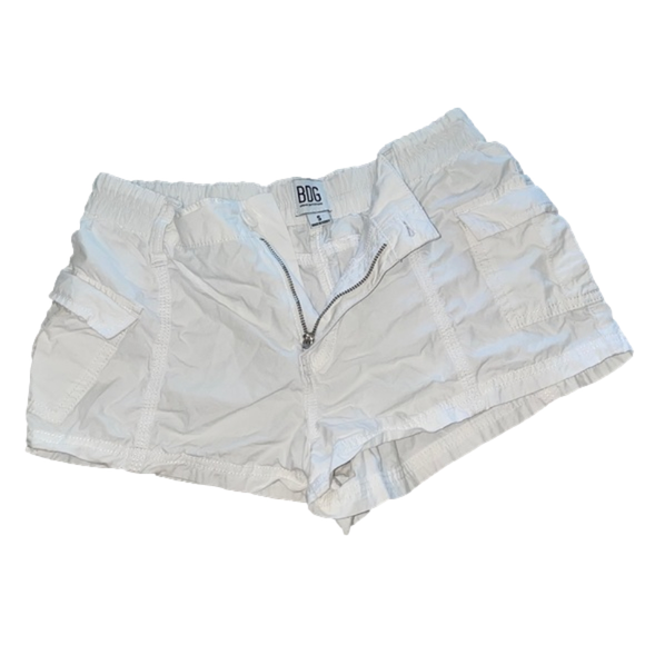 BDG Pants - BDG Urban Outfitters white lightweight cargo shorts size S Y2K